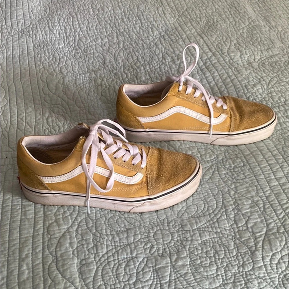 Butter Yellow Vans with Suede and Cotton Upper - Picture 2 of 7
